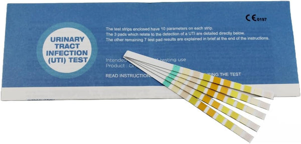 15 X Urine Infection Test Strips UTI Testing Sticks, Nitrite, Leukocytes and Blood