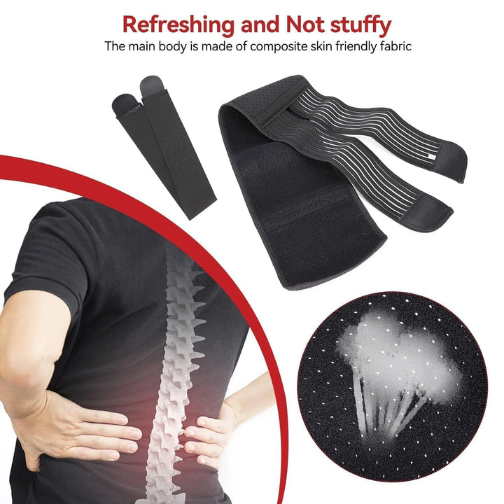 Broken Rib Brace for Men and Women, Adjustable Elastic Rib Support Compression Brace Chest Binder Wrap Women'S Rib Cage Protector Wrap Belt for Sore or Sternum Injuries