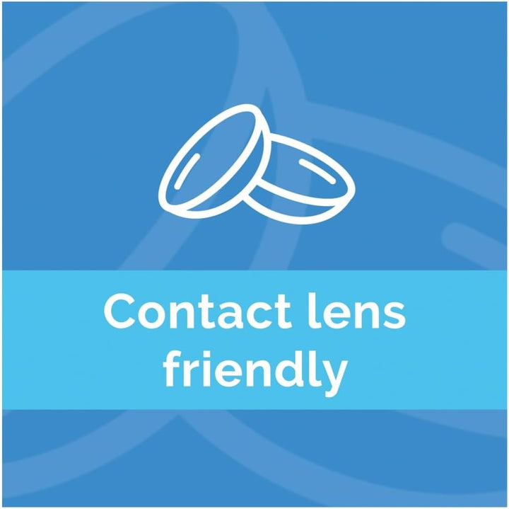 Multi-Action Eye Wash 300 Ml - Relieves Tired, Itchy, and Dry Eyes, Allergies - Soothes Irritations, Inflammations - Eyelid Cleanser for Uncomfortable Conditions