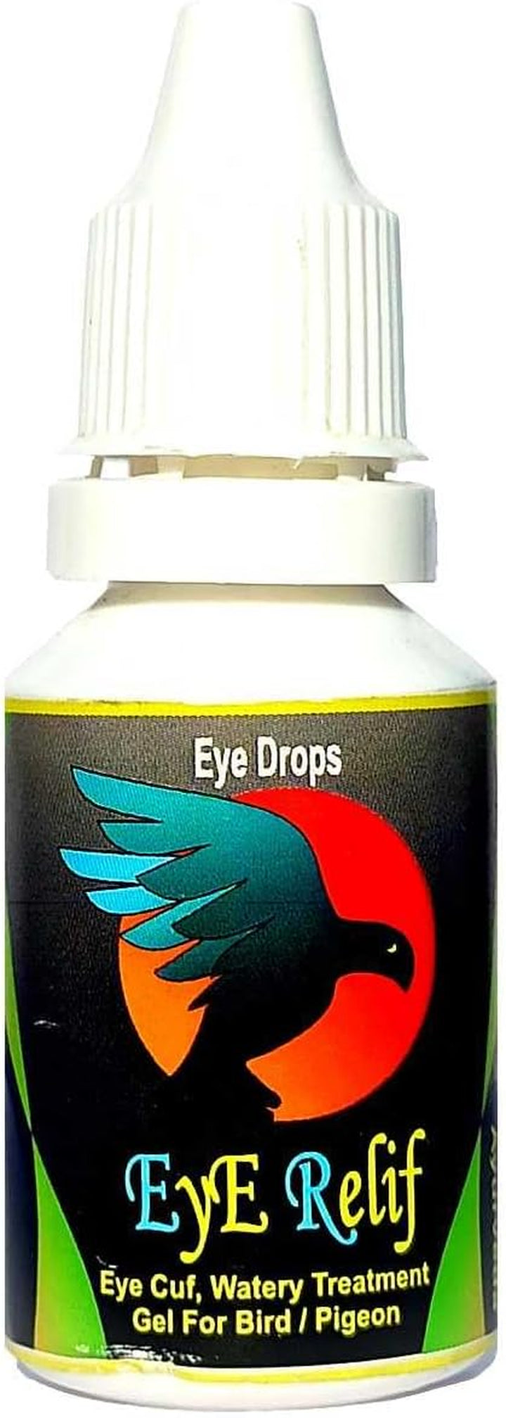 Eye Relief Drops for Birds Pigeon, Treatment for Watery Eyes and Mucus, 5-10 Ml Product by  (5Ml)