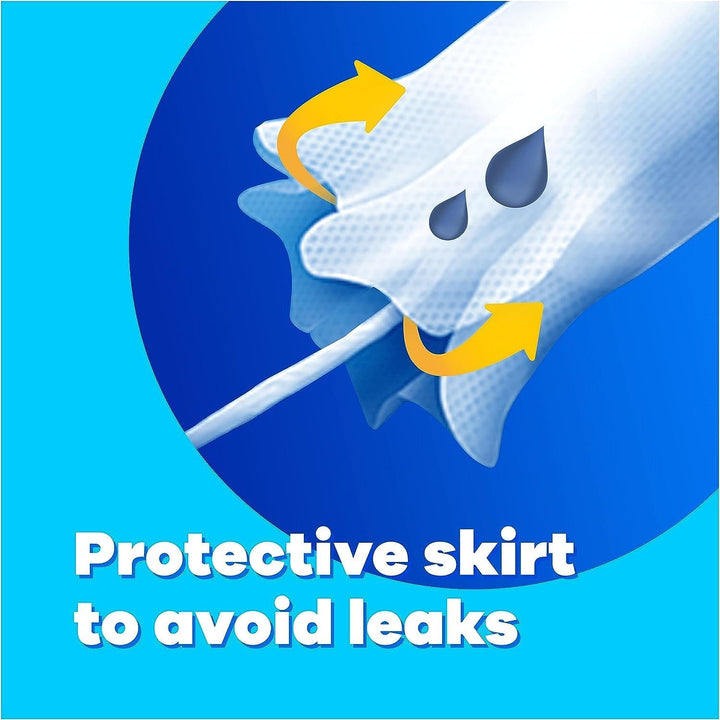 Tampons Regular Cardboard Applicator Blue Box 40 Tampons (2 Packs of 20) | Leak Protection | Super Absorbent | Fragrance-Free | Long Lasting Protection