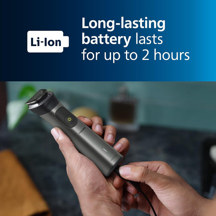 Series 7000 All-In-One Trimmer, 15-In-1 Multigroom for Face, Head and Body, One Tool - Ultimate Precision, 26 Length Settings (0.5-20 Mm) (Model MG7950/15)