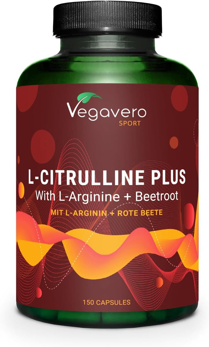 L-Arginine L-Citrulline Complex High Strength 4200 Mg | with Beetroot Extract | Natural Pre-Workout & Nitric Oxide Booster | Amino Acids from Fermentation | NO Additives, Vegan & Lab-Tested