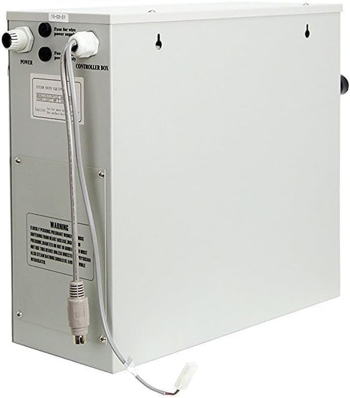 Premium Sauna Steam Generator Ultimate Personal Shower Spa Kit| Home-Bathroom, Waterproof Sauna Combo| Shower Tool with Control Panel-Recessed Lighting and Aromather(3Kw)