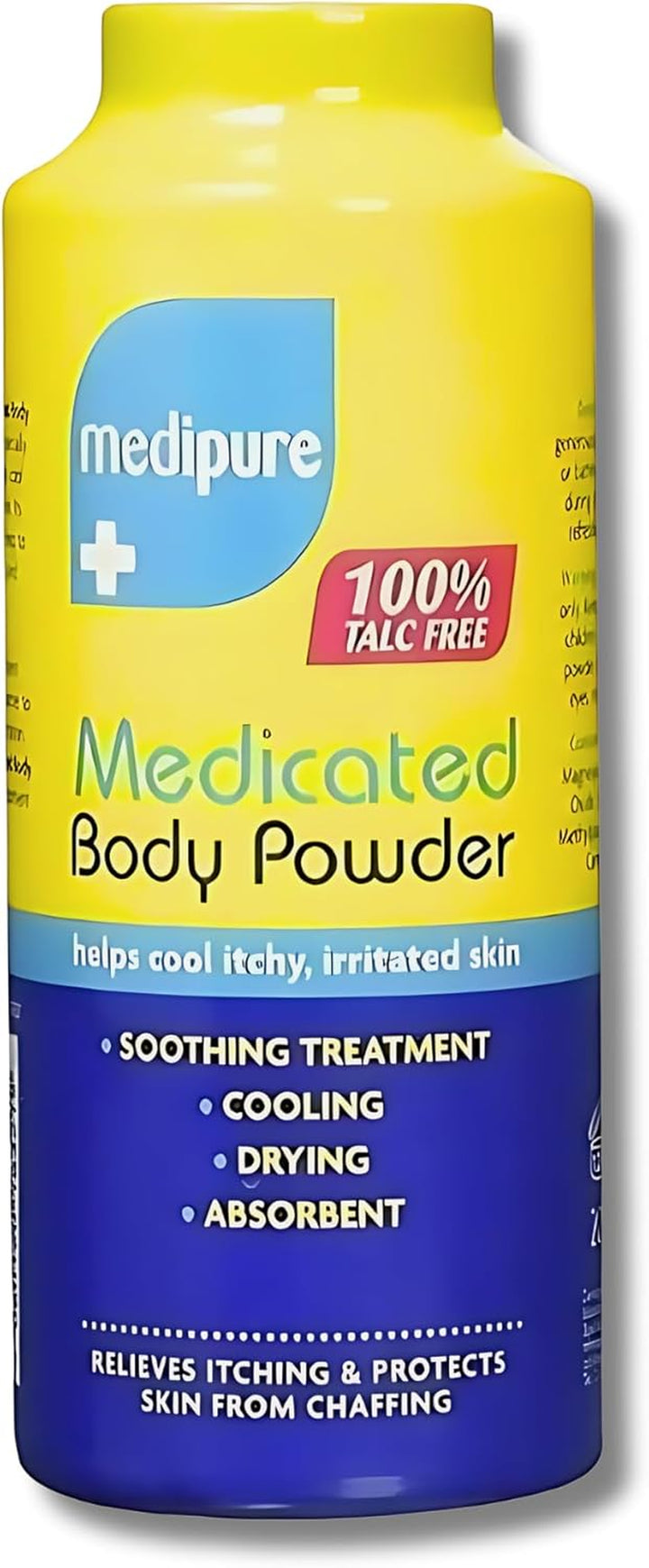 edipure edicated Body and Baby Powder - 100% Talc-Free Skin Protection and Soothing Relief, 3 Pack - Gentle, All-Natural Forula for All-Ages Care, Ideal for Sensitive Skin