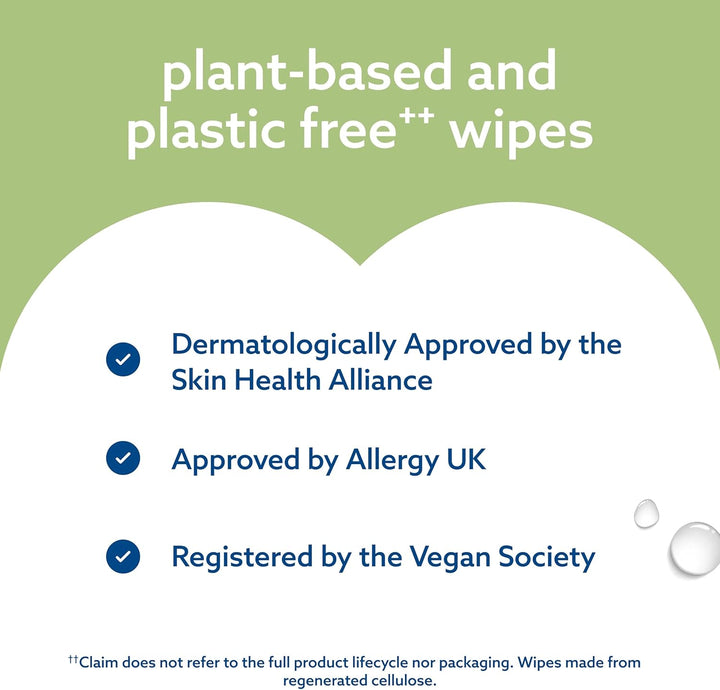 Sensitive+ Baby & Toddler Wipes, 720 Count (12 Packs), 3-In-1 Cleans, Cares, Protects, 99.9% Water, Textured Clean, Unscented