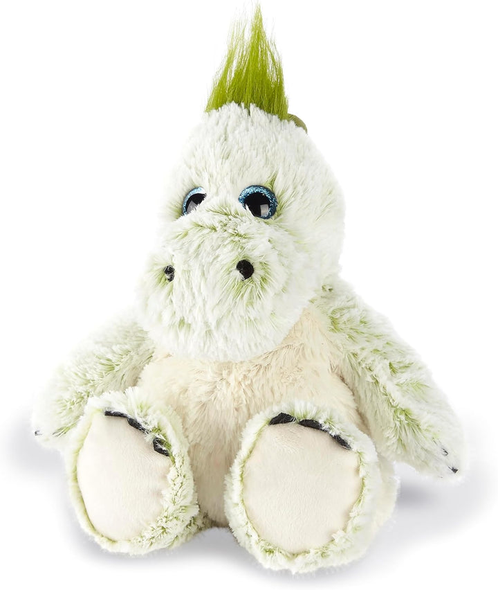 Plush Marshmallow Dinosaur Microwavable Weighted Teddy with French Lavender Scent, Hot or Cold for Cool Relaxation and Warm Relief