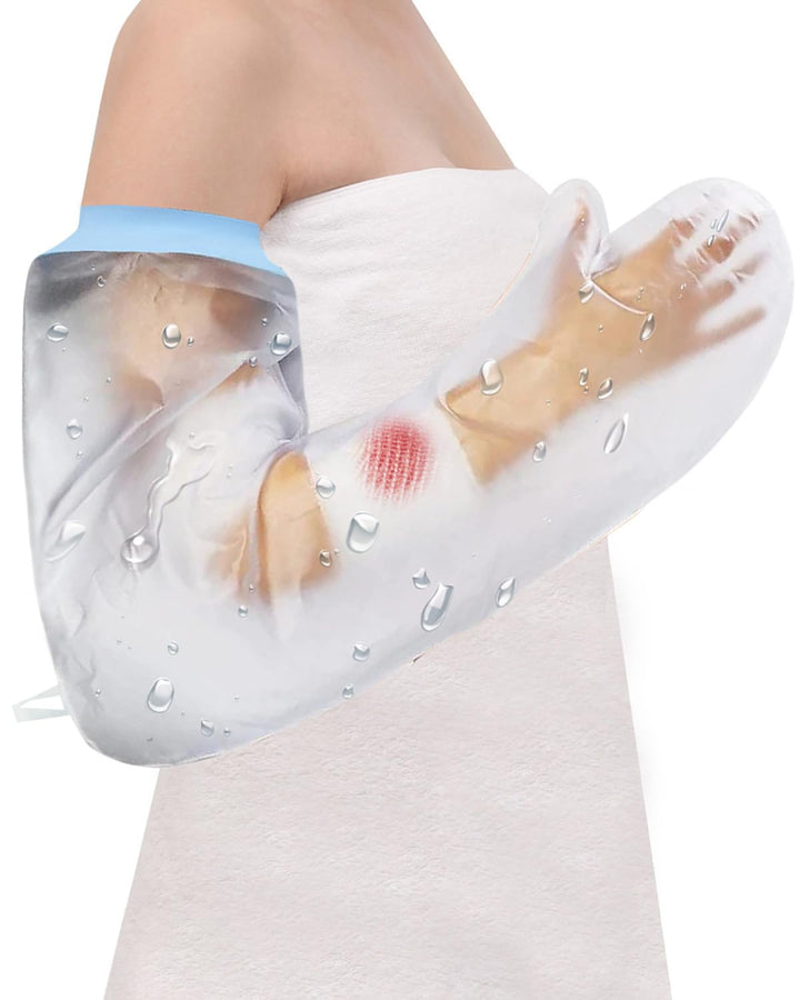Plaster Cast Waterproof Cover Arm, Waterproof Cast Cover, Protective Shield for Shower Arm, Soft Comfortable Cast Cover for Swimming, Reusable Cast Protectors