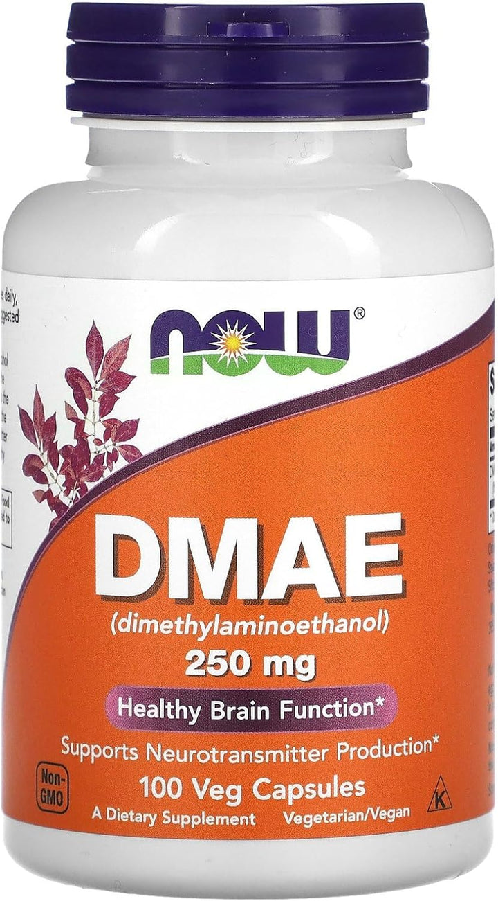 Foods DMAE (Dimethylaminoethanol), 250Mg - 100 Vcaps