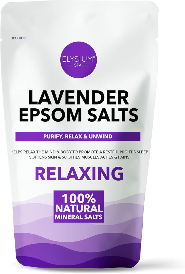 Natural Lavender Epsom Salts 1Kg