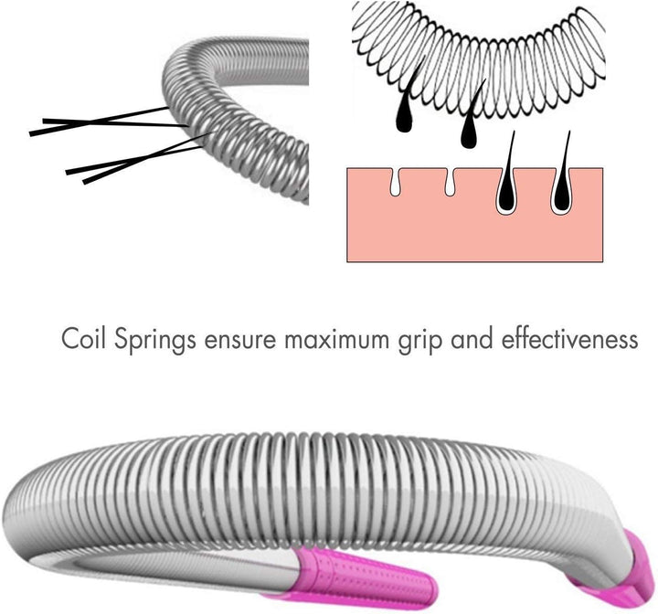 Facial Hair Remover Epilator Depilatory Spring Face Threading Tool Facial Hair Removal Device Makeup Tools, Epilator, Face Hair Removal Epilator, Epilation Sticks, Portable Epilator