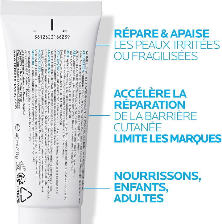 La Roche-Posay Cicaplast Baume B5+ Ultra Repairing Soothing Balm with Panthenol and Madecassocide 100Ml
