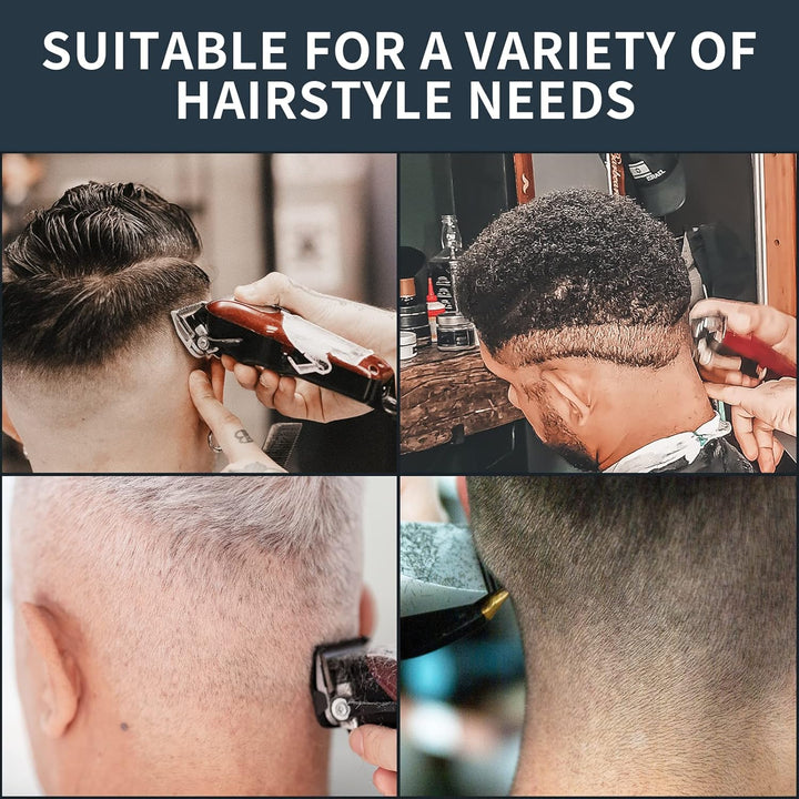 for Wahl Clipper Guards Set 10 12 16, Hair Clipper Guards for Wahl Senior Clippers with Metal Clip, 2 Inch/1.5 Inch/1.25 Inch in Length, Fits Most Cordless/Cord Wahl Clippers (Blue)