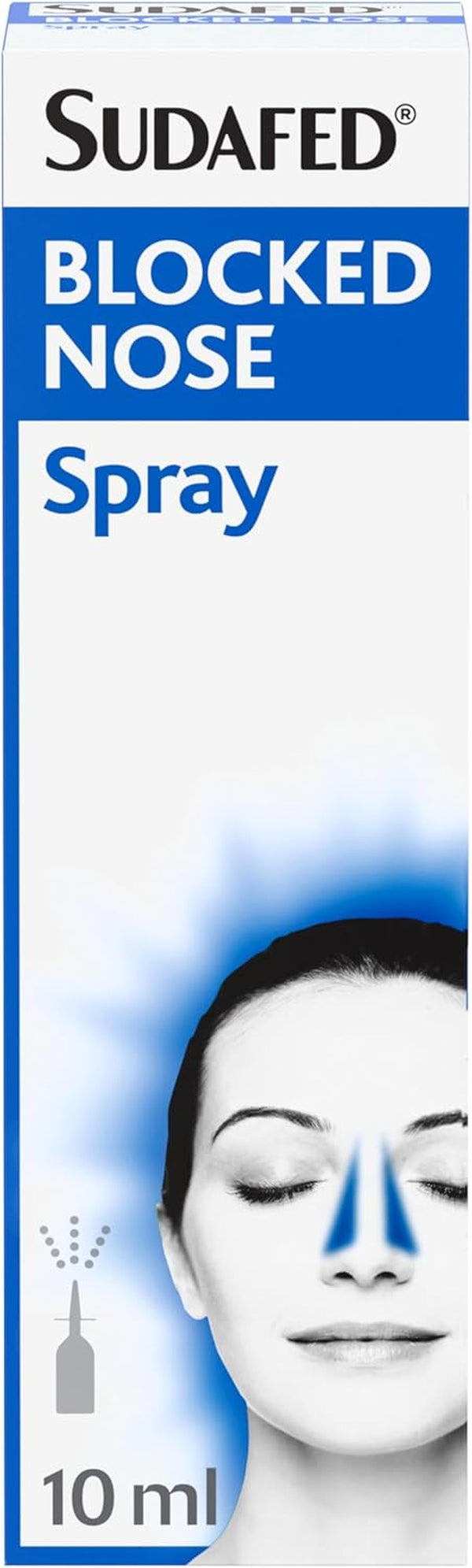 Sudafed Blocked Nose Spray 10Ml