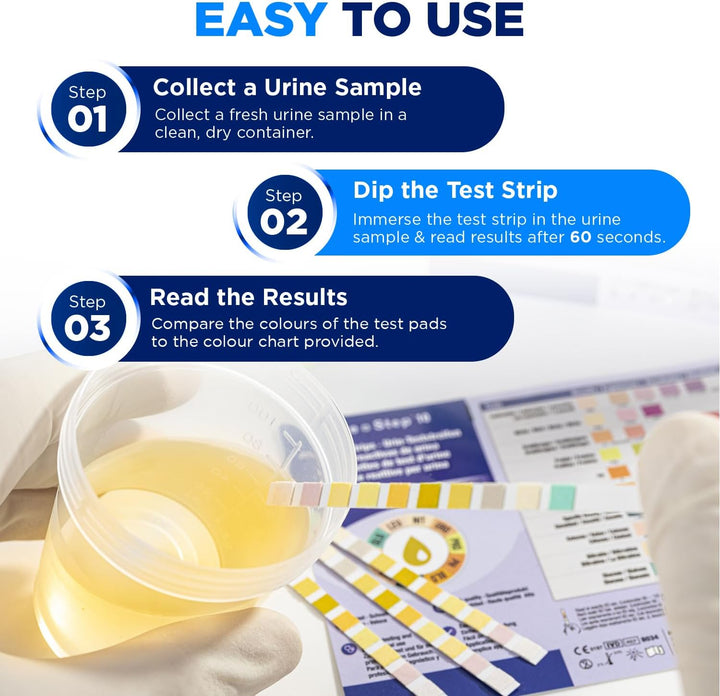 15 X Urine Test Strips 10 Parameter Urinalysis Testing Kits