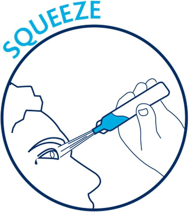 Reliwash Sterile Saline Eye Wash Solution Pods - 1 X 25 X 20Ml First Aid Eyewash Drops - Contains Sodium Chloride