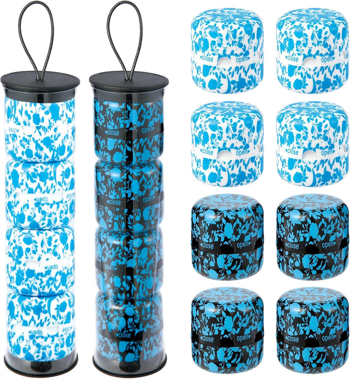 8X Shoe Odor Elimination Pods, Shoe Smell Remover for Shoes, Gym Bag, Closet, Locker, Boots, Car, Ball Deodorant - Sneaker Deodorizer Shoe Balls Odor Eliminator - Ocean Fresh/Linen