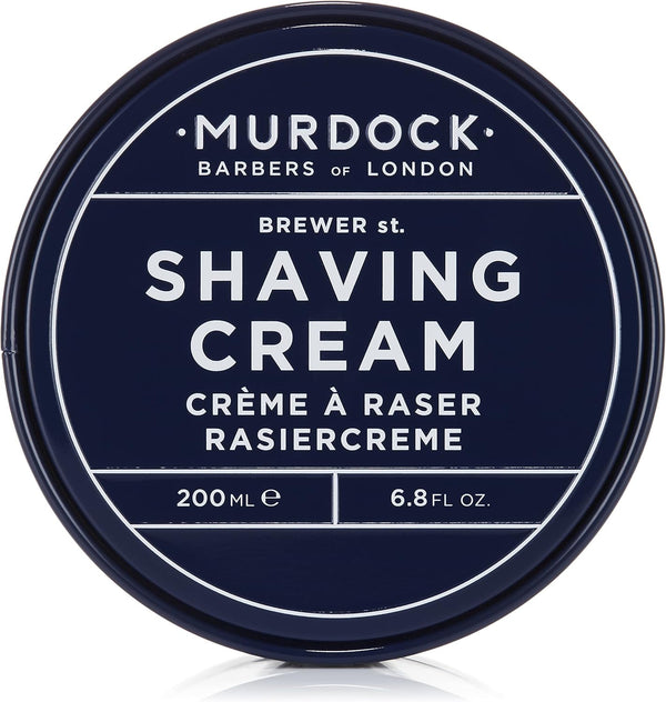 Shaving Cream | Rich Luxurious Texture Softens and Soothes | Made in England | 200Ml
