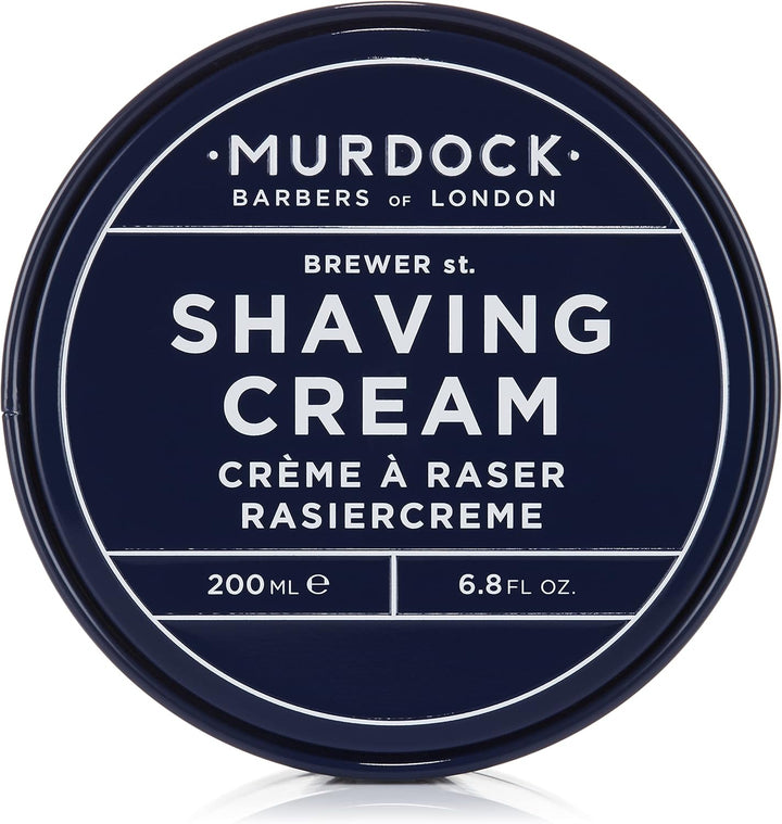 Shaving Cream | Rich Luxurious Texture Softens and Soothes | Made in England | 200Ml
