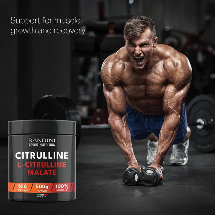 ® Citrulline Malate 2:1 500G Powder | 3G Daily Dose - 166 Servings | L-Citrulline Malate Nitric Oxide Enhancer | Pre-Workout Supplement for Athletes | Unflavoured Essential Amino Acid | Vegan