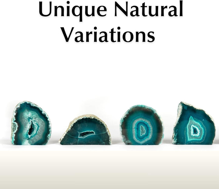 Green Agate Geode – Natural Quartz Crystal Centre