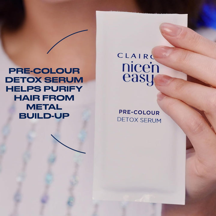 Nice N’ Easy Pure Brunettes Hair Colour | Pure and Rich Brown Tones | Smooth, Natural Hair Colour | with Pre-Colour Serum | 100% Grey Coverage | 6.5PB Lightest Latte Brown| Permanent Hair Dye