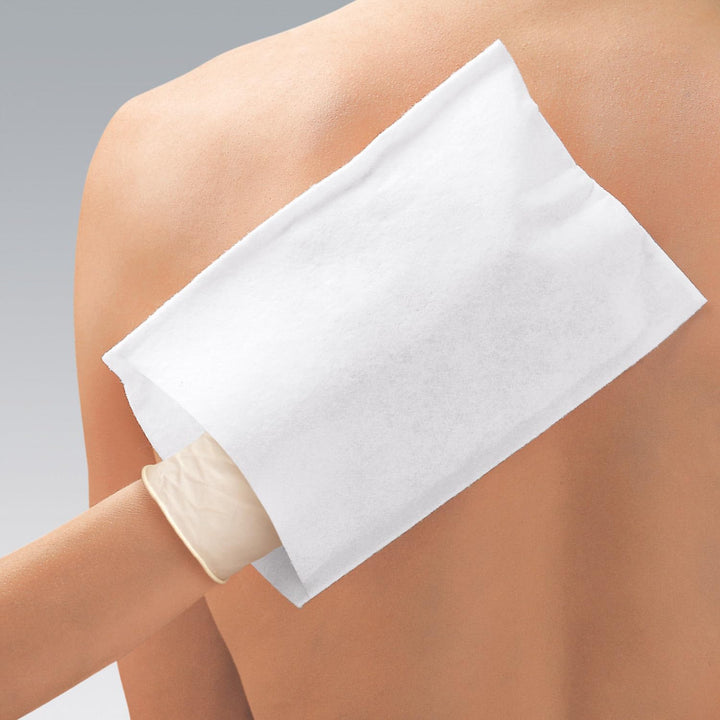 Valaclean Set of 50 Soft Wash Mitts, Non-Woven, 15 X 23 Cm