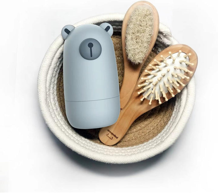 Baby Nail Clippers Set with Cute Case, Infant Fingernail and Toenail File Kit for Newborn Manicure and Pedicure, New Mom Grooming Gift