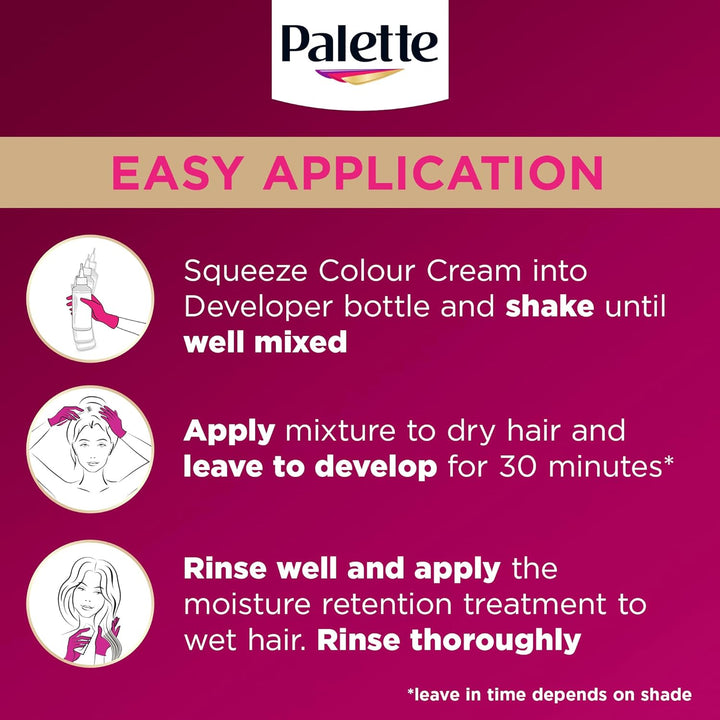 Deluxe Creme Colouration 4-0 Dark Brown Hair Dye, Permanent Hair Dye, Long-Lasting Hair Colouring with Moisture Retention Treatment and 100% Grey Coverage