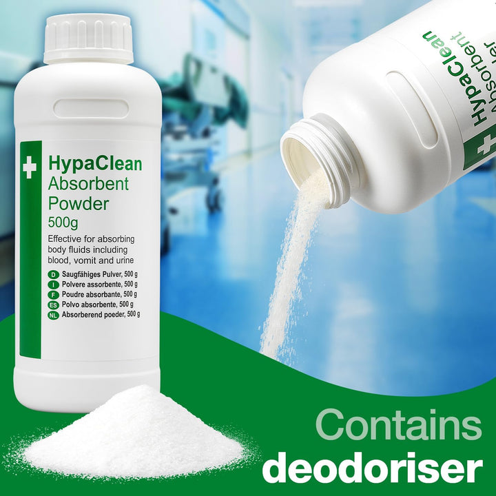Hypaclean Absorbent Powder, 500 G
