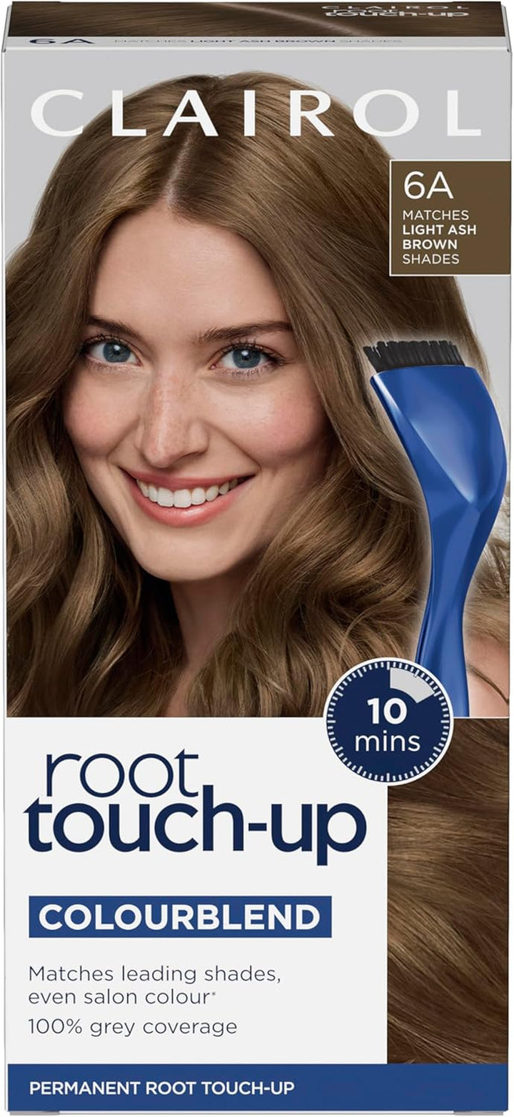Root Touch-Up Permanent Hair Dye, 4 Dark Brown (Packing May Vary)