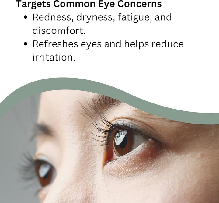 Colloidal Silver All Natural Eye Drops with Euphrasia & MSM 30Ml