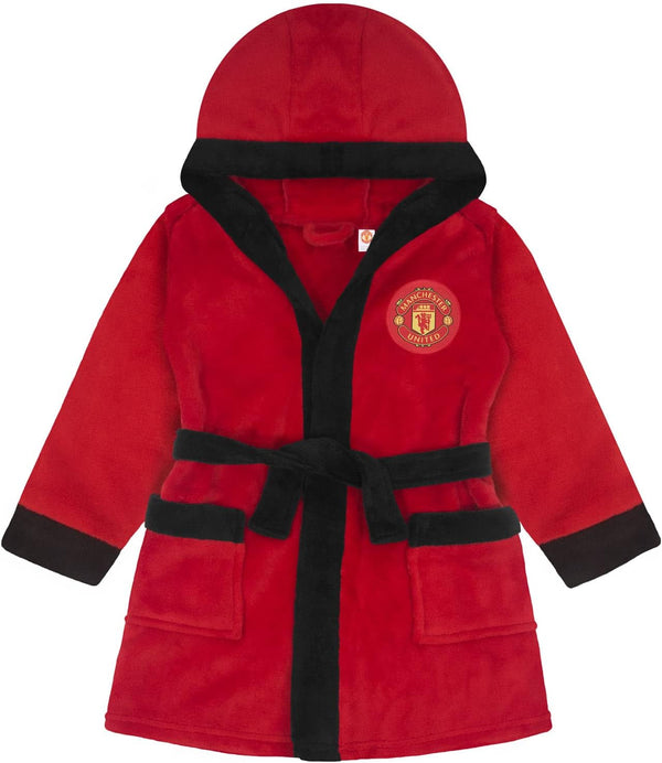 Baby Dressing Gown Toddler Robe Hooded Fleece OFFICIAL Gift