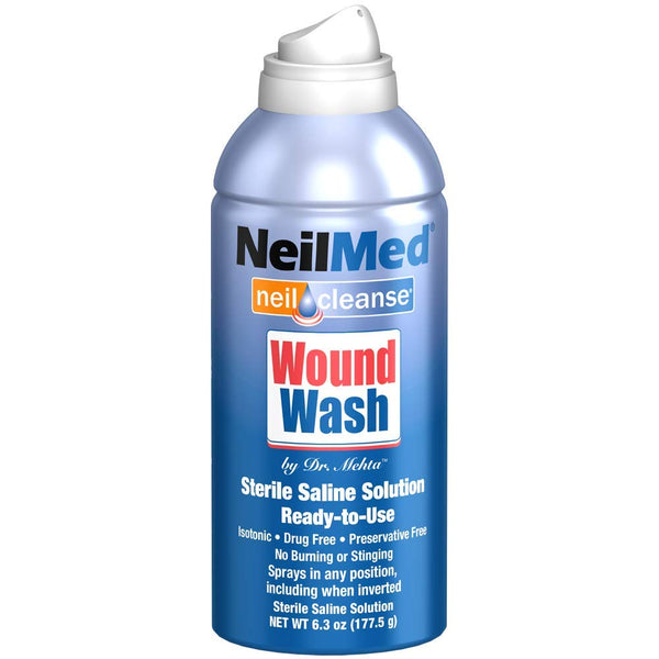 Cleanse Sterile Saline Wound Wash, 6 Ounce