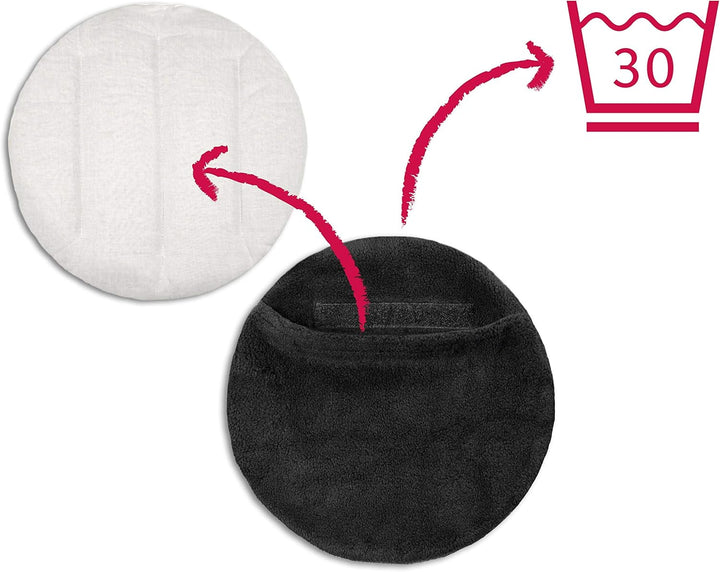 Wheat Bag Microwavable, Unscented/Heat Pack for Stomach and Lower Back/Animal: Fox Luca, Red