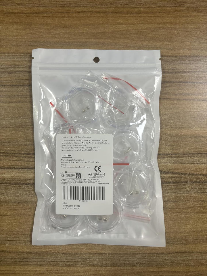 Magnetic anti Snore Nose Clip (8 Pack)- Silicone anti Snoring Nose Clip - Airing Snoring Device for Removal of Noise While Sleeping - Nasal Snore Clip for Better Sleep - Reusable Snore Aids