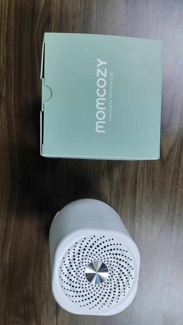 Baby Sound Machine,  White Noise Machine for Baby Sleeping with Night Light, Toddler Sleep Trainer with 34 Soothing Sounds, Timer, App Remote Control, Personal Sleep Routine(White)