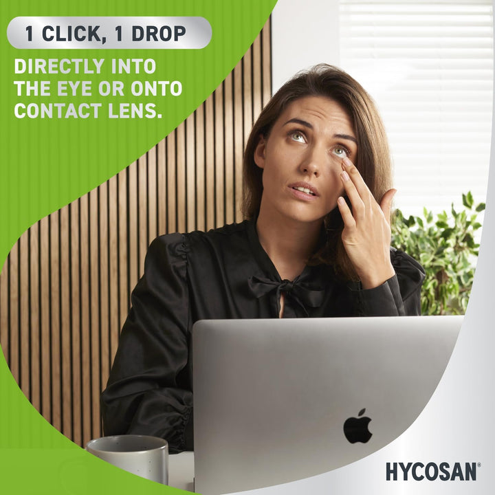 Fresh - Eye Drops with Hyaluronic Acid for Soothing Relief of Mild Dry Eyes, Irritation, or Redness from Screen Use - Preservative Free - 225 Measured Doses