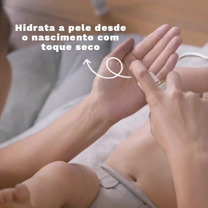 Baby Oil with Avocado, Pomegranate & Sunflower - Moisturiser for Babies, Kids & Family - 99% Natural Ingredients Softens Skin (100Ml)