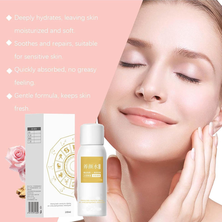 New Enhancing Toner Spray,Multi Action Whitening Spot Cream,Blemish Care Support,Nourishing Moisturizer,Suitable for All Skin Types