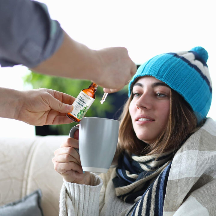 30Ml Oregano Oil 100% Pure & Undiluted Min 92% Carvacrol Super-Strength Himalayan Essential Oil of Oregano (Origanum Vulgare) Highly Potent Immunity Booster for Cold, Cough, Sore Throat & Gut Health