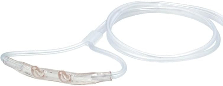 Soft Nasal Cannula with 4 Ft Tubing | Soft Material in Both the Tubing and Facepiece | Use with Oxygen Concentrator O2 – Comfortable, Perfect for Long-Term Oxygen Patients