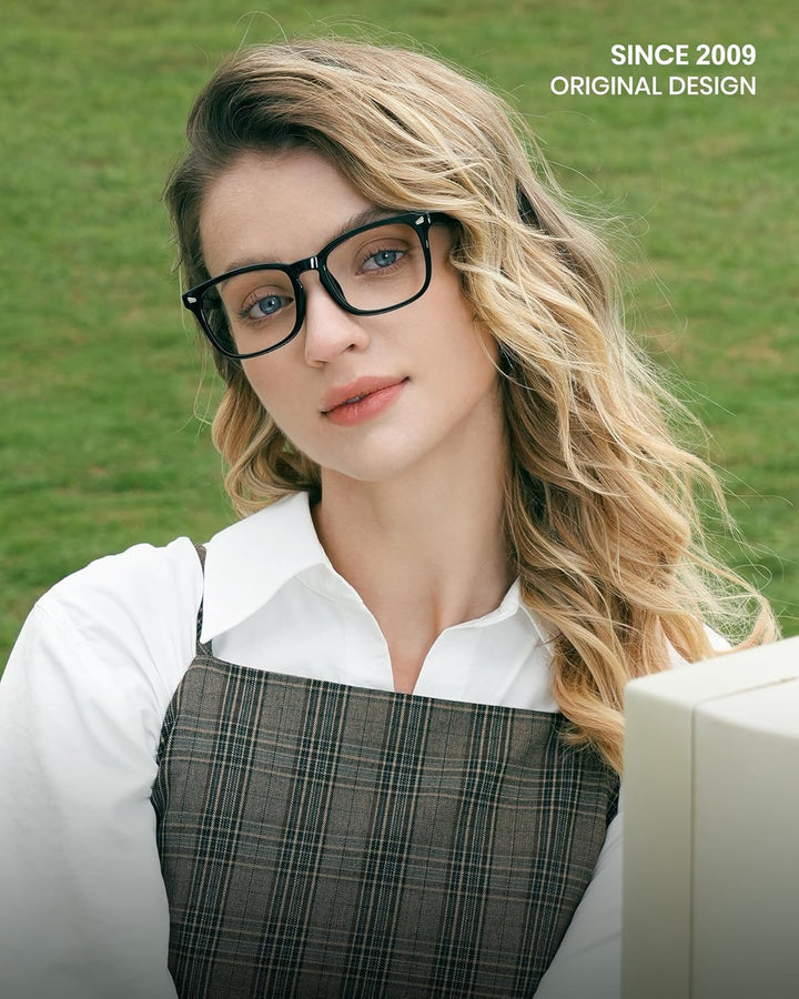 Blue Light Blocking Glasses anti Eyestrain Eyewear, Computer Gaming Eyeglasses for Women and Men