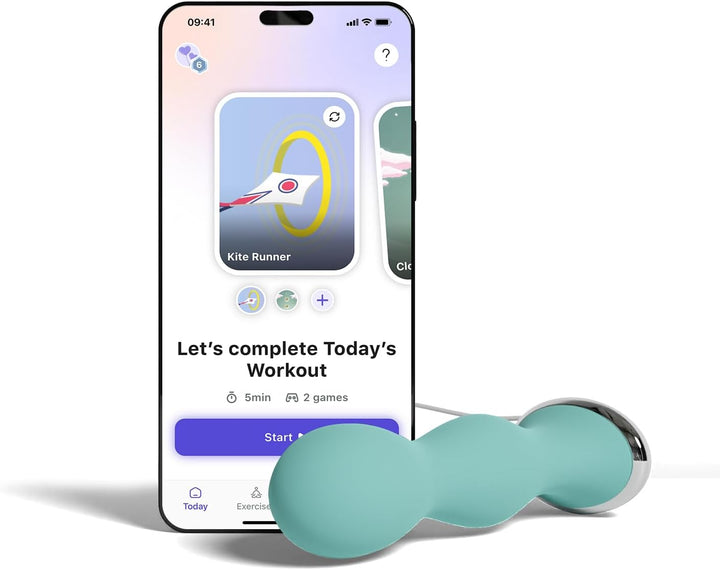 - Pelvic Floor Trainer with App | Kegel Exerciser | Strengthen Your Pelvic Floor, Get Better Bladder Control Faster Postnatal Recovery (Green)