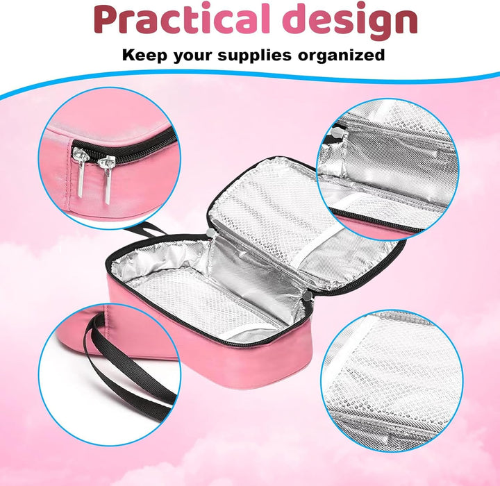 Cooling Wallet, Medicine Travel Cool Bag, Travel Medicine Bag Medicine Storage Bag Suitable for Temperature Sensitive Items and People Who Need to Store Medication