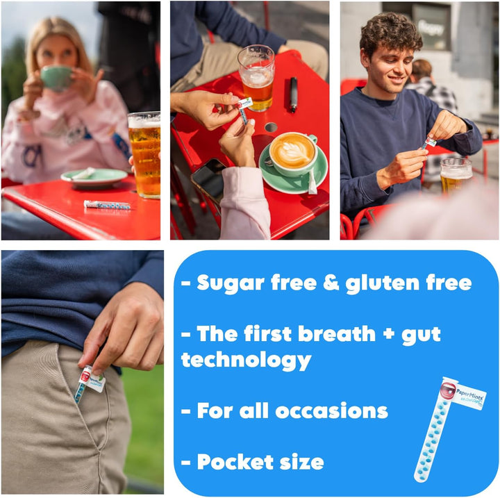 Goodbye Halitosis with Cool ® Capsules - Breath Freshener Capsules (6 Tubes of 18 Capsules)