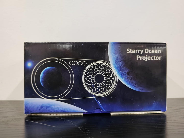 Ocean Projector Night Light, 360°Rotating Kids Night Light with 7 Films and Timer Sensory Lights, Bedroom and Ceiling Projector, Gifts for Children and Adults