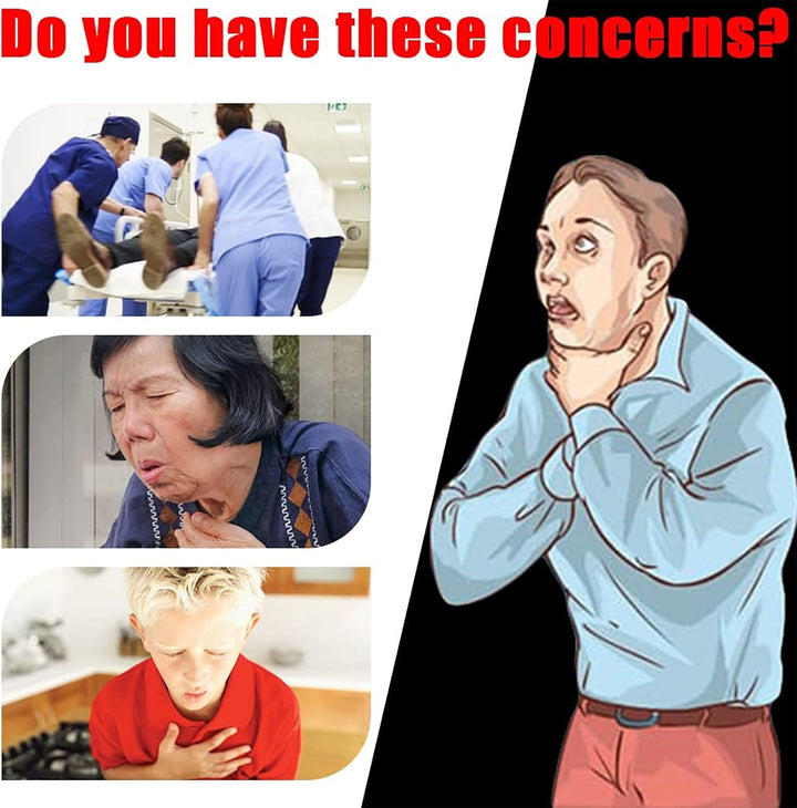 Anti Choking Obstruction Trainer Vest, Airway Obstruction Simulation Training Wearing Vest with Back Shot, Adjustable Shoulder Straps and Waist Belt, Intuitive Operation, for First Responder