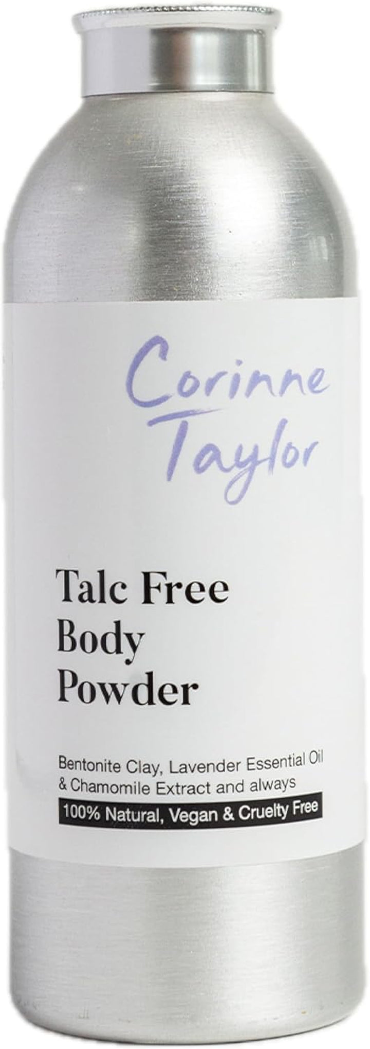 Organic Body Powder - Talcum Powder 100% Natural Talc Free, Chamomile & Lavender for Intimate Comfort, anti Chafing, Sweat Absorbent, Travel Essentials & Paraben Free 85G