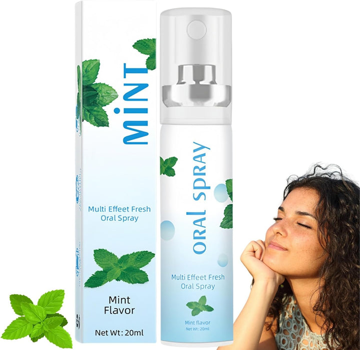 Dry Mouth Flavoured Spray,Fruit Oral Breath Spray,Mouth Freshener Spray,Breath Freshener Spray,Oral Care Spray,Fresh Breath Spray,Breath Freshener for Bad Breath,Oral Spray for Women&Men(Lemon Flavor)